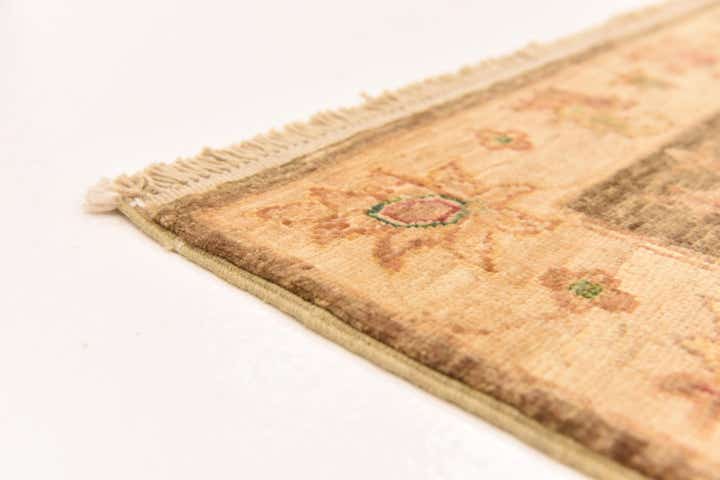 2' 7 x 10' Hand Knotted Peshawar Ziegler Runner Rug