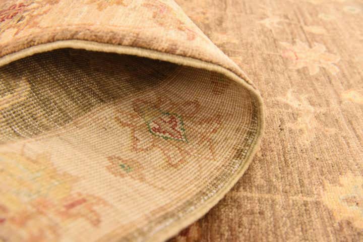 2' 7 x 10' Hand Knotted Peshawar Ziegler Runner Rug