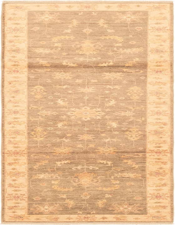 Detail image of 2' 7 x 10' Hand Knotted Peshawar Ziegler Runner Rug