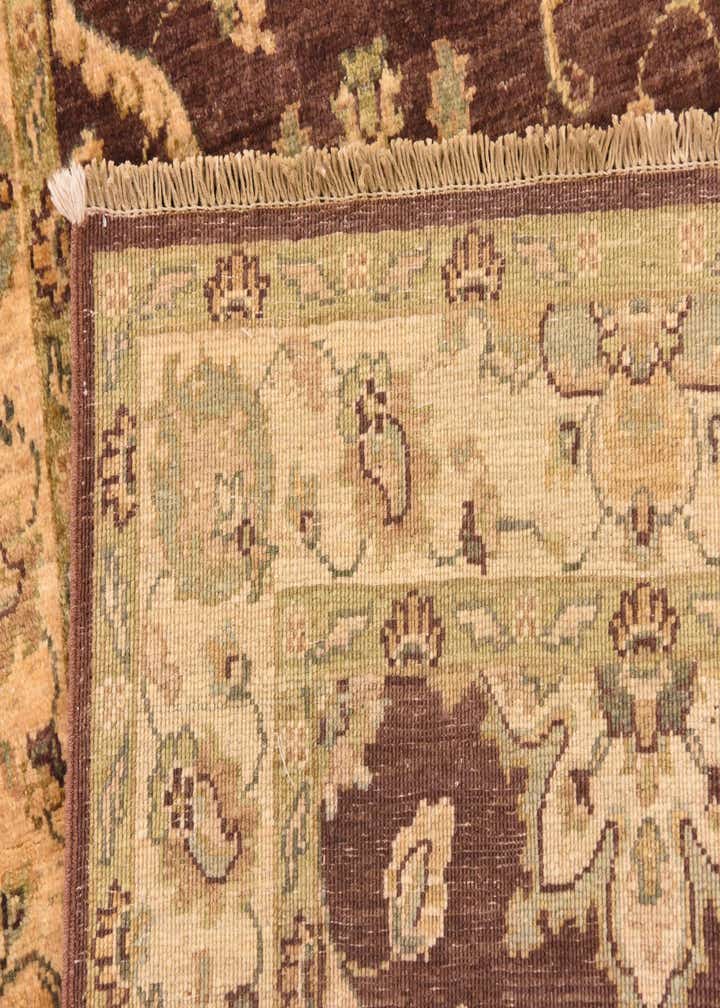 2' 8 x 9' 7 Hand Knotted Peshawar Ziegler Runner Rug