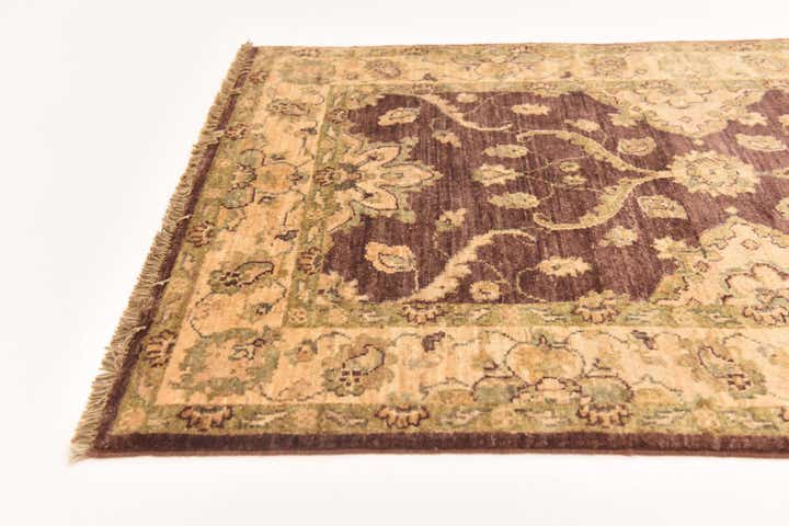 2' 8 x 9' 7 Hand Knotted Peshawar Ziegler Runner Rug