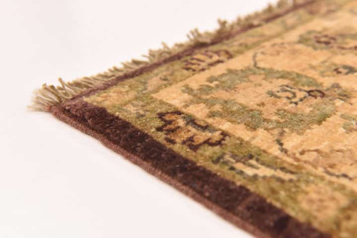 2' 8 x 9' 7 Hand Knotted Peshawar Ziegler Runner Rug