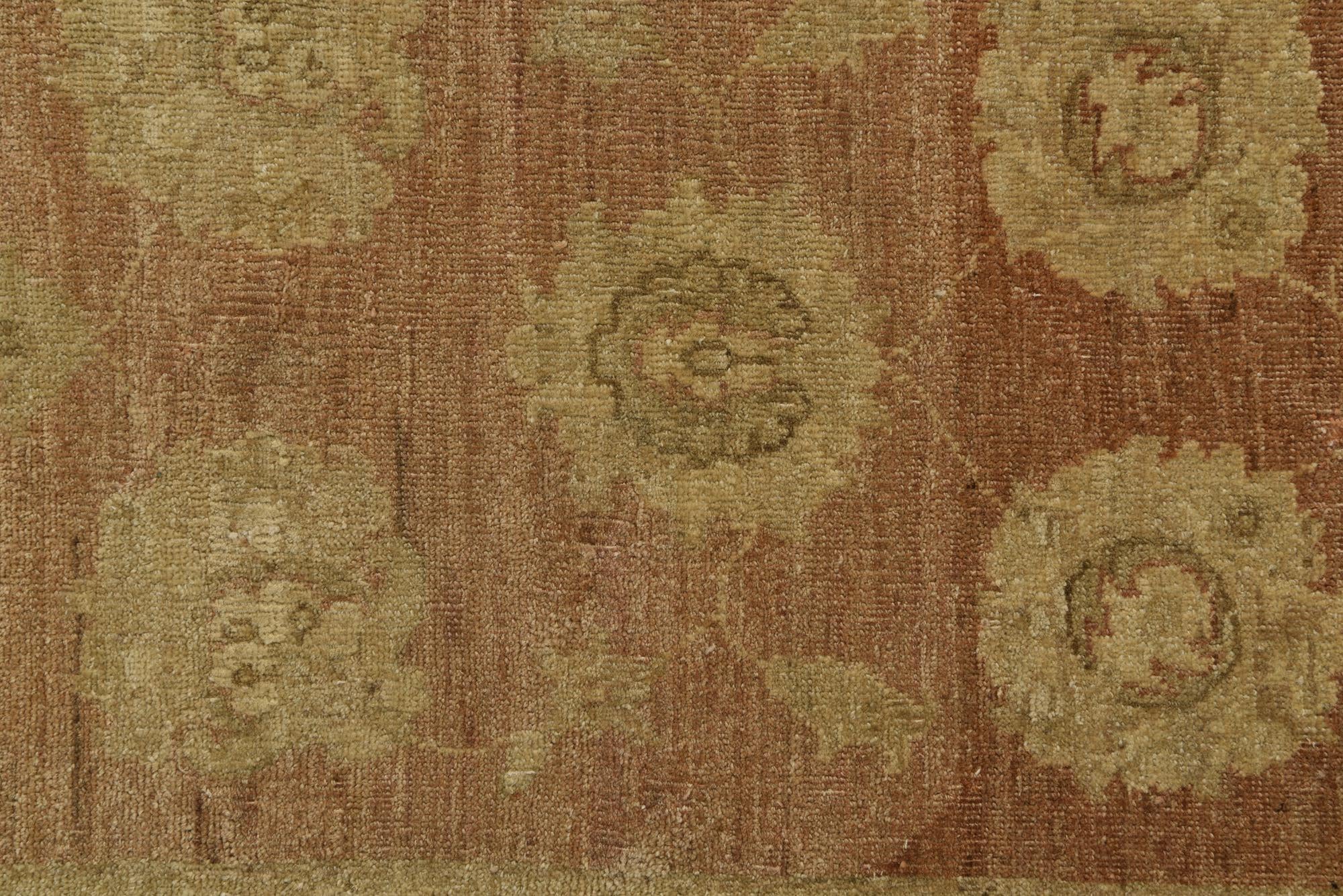2' 10 x 10' Hand Knotted Peshawar Ziegler Runner Rug