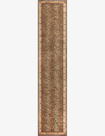 Brown Savannah Runner Rug