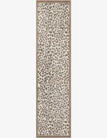 Brown Savannah Runner Rug