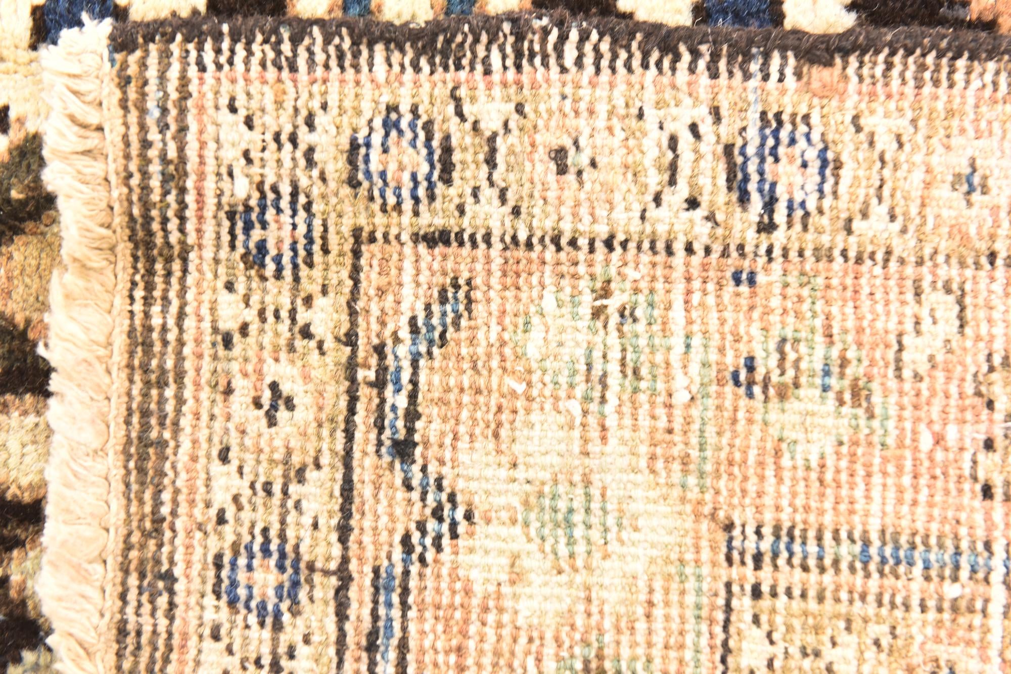 5' x 9' 6 Hand Knotted Shahsavand Persian Wool Runner Rug