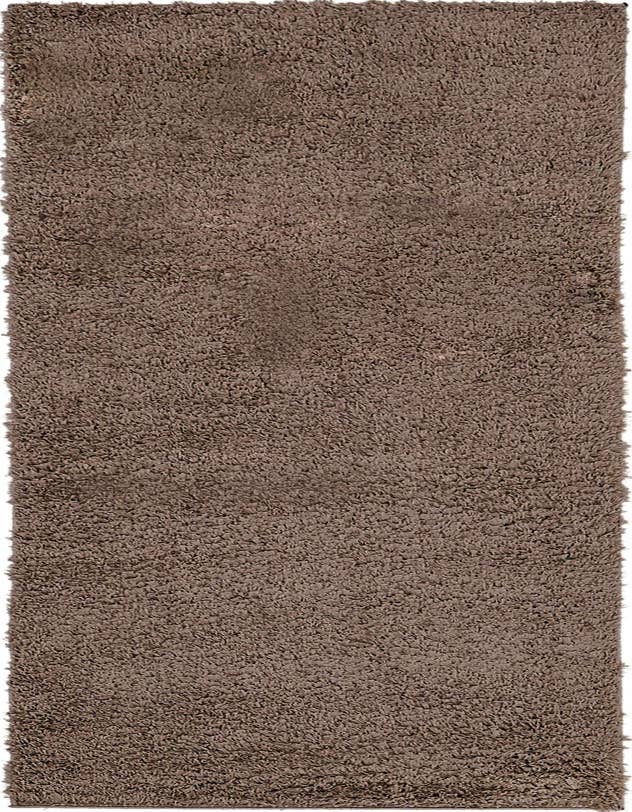 Detail image of 2' x 6' 9 Solid Shag Runner Rug