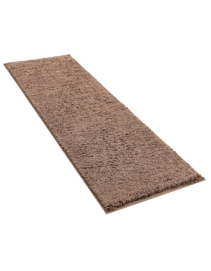 Detail image of 62cm x 205cm Studio Solid Shag Runner Rug