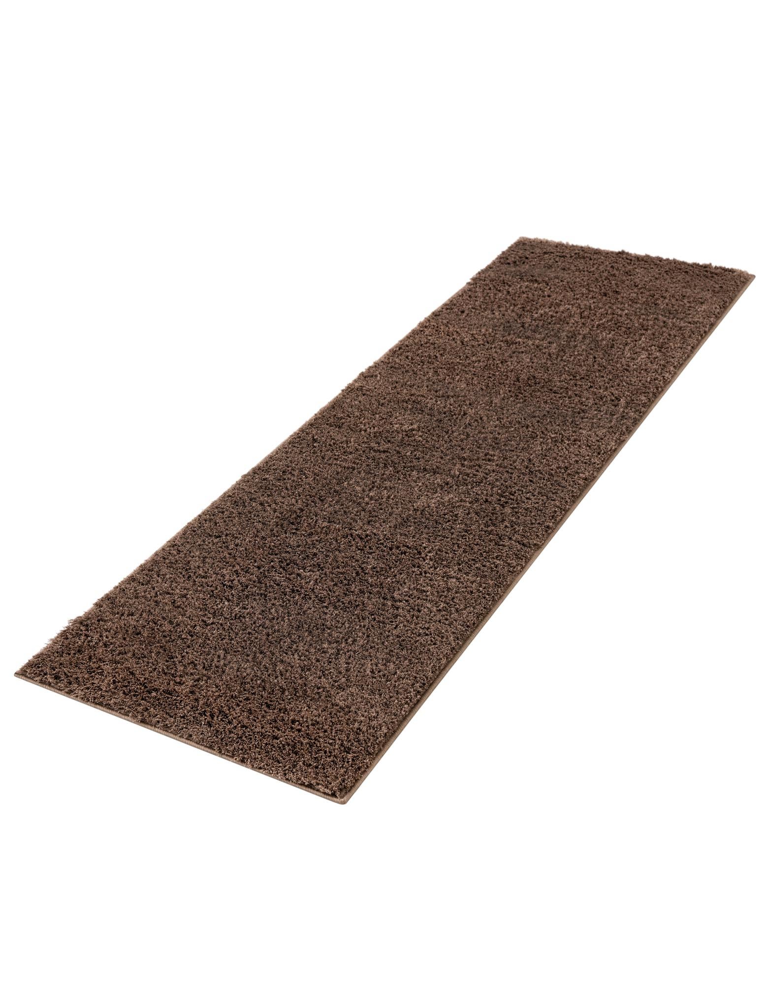 2' x 6' 9 Studio Solid Shag Runner Rug