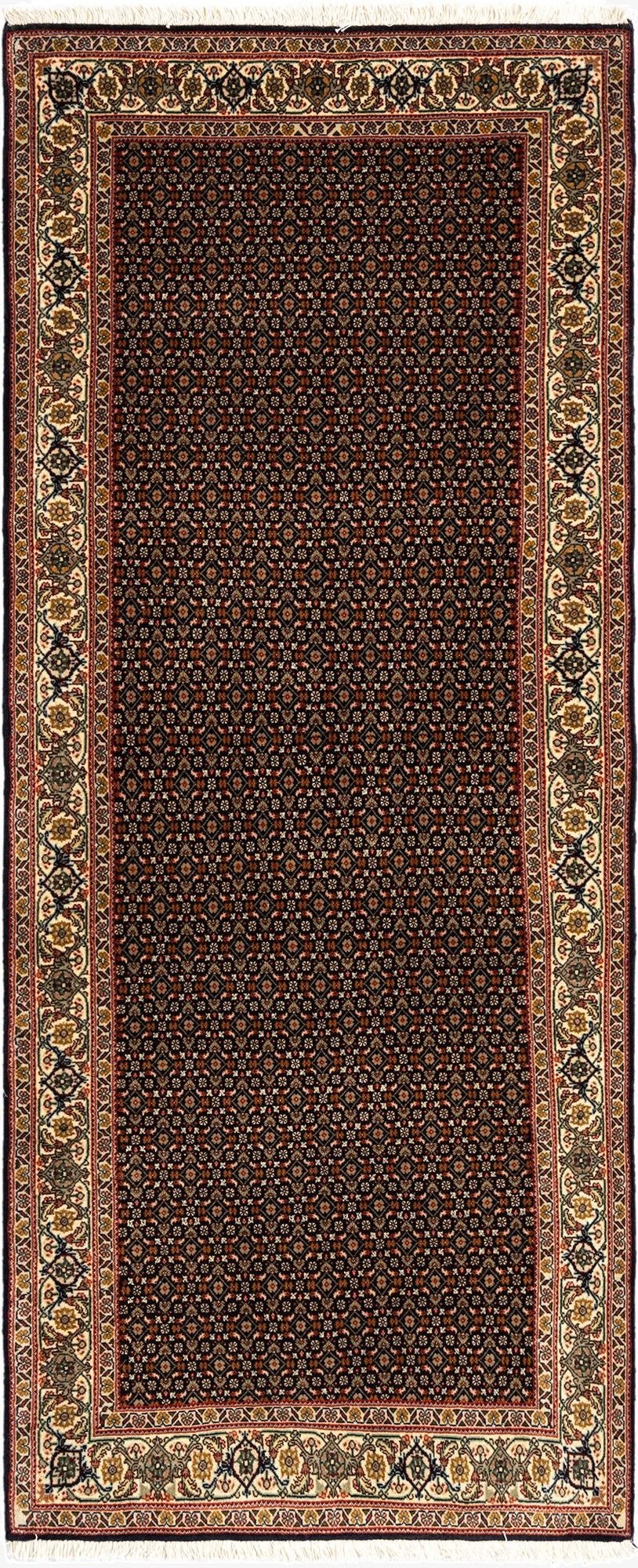 2' 8 x 6' 6 Tabriz Mahi Wool Runner Rug