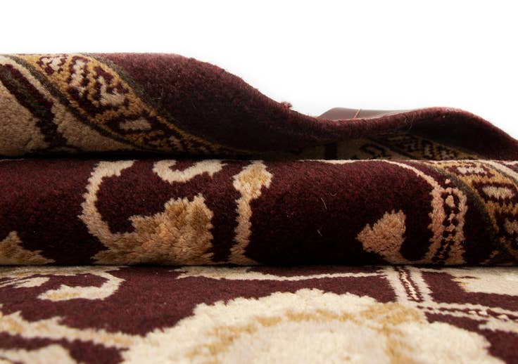 Detail image of 2' 9 x 8' 8 Hand Knotted Tabriz Persian Wool Runner Rug
