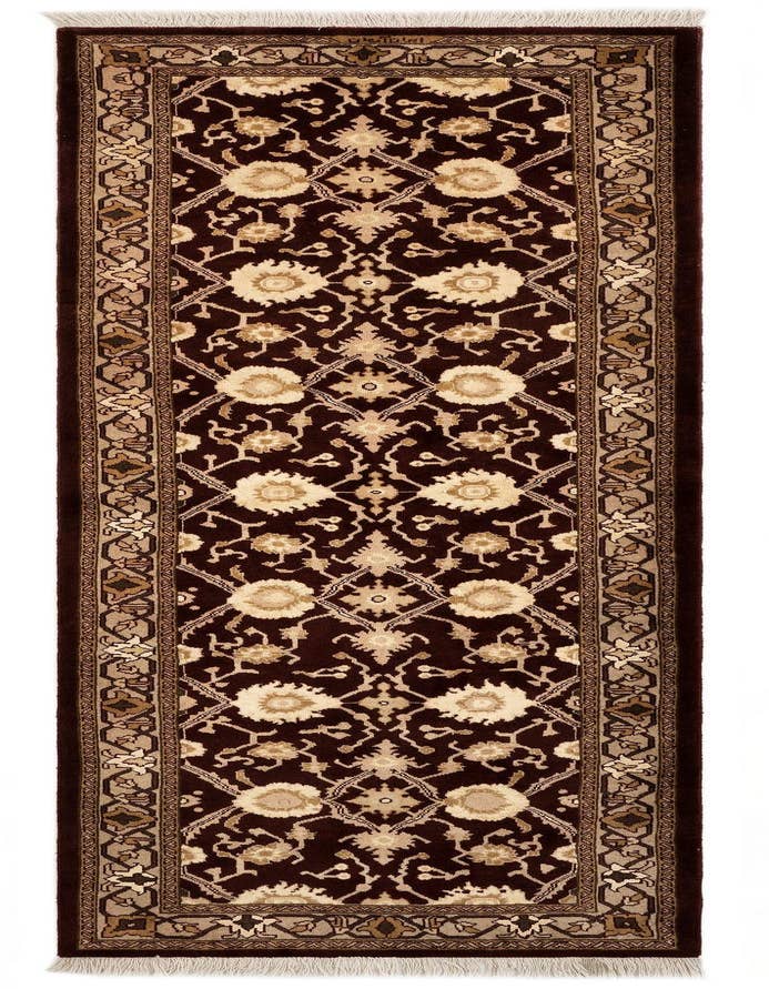 Detail image of 2' 9 x 8' 8 Hand Knotted Tabriz Persian Wool Runner Rug