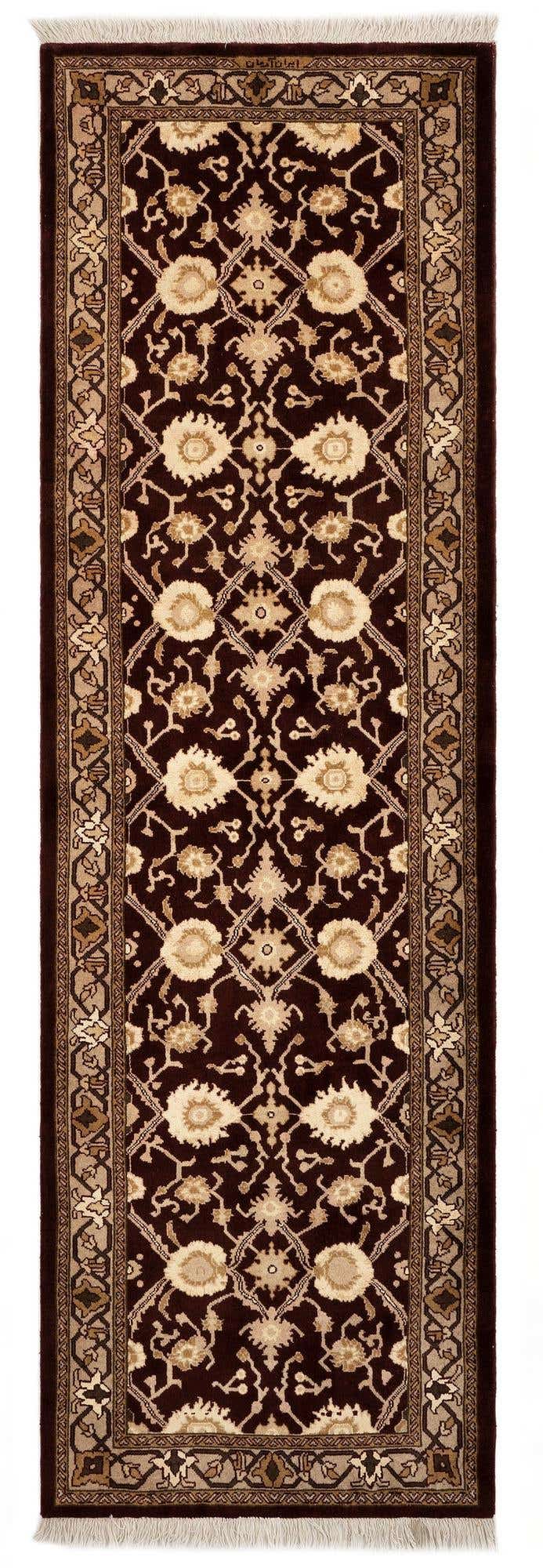 2' 9 x 8' 8 Hand Knotted Tabriz Persian Wool Runner Rug