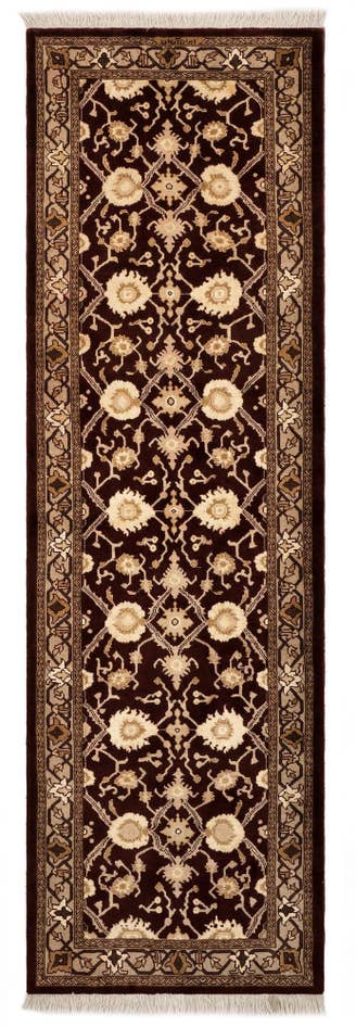 Detail image of 2' 9 x 8' 8 Hand Knotted Tabriz Persian Wool Runner Rug