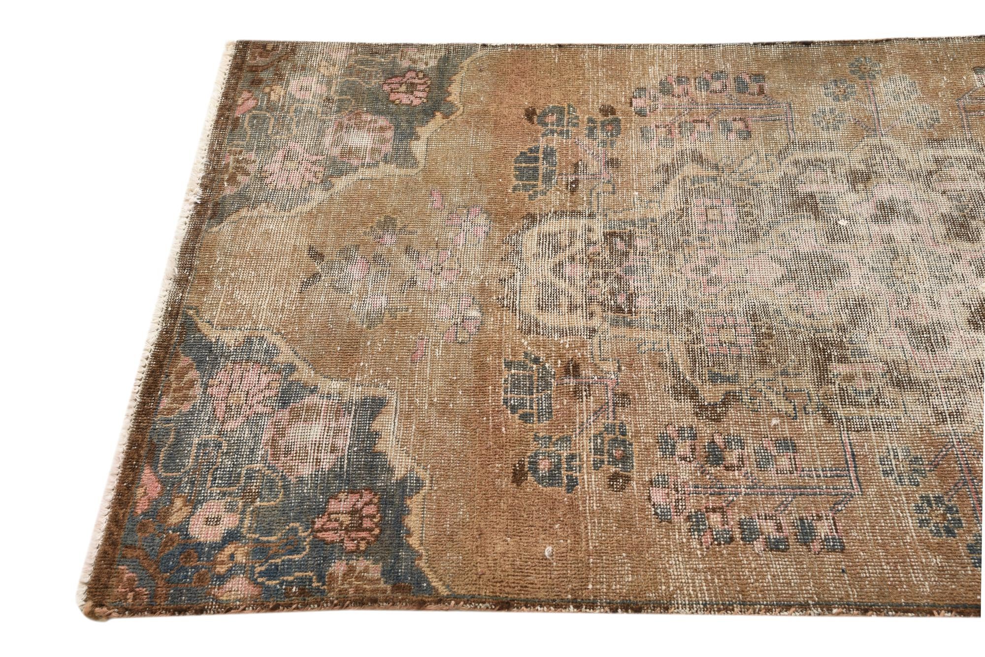 3' 2 x 6' 1 Hand Knotted Tabriz Persian Wool Runner Rug