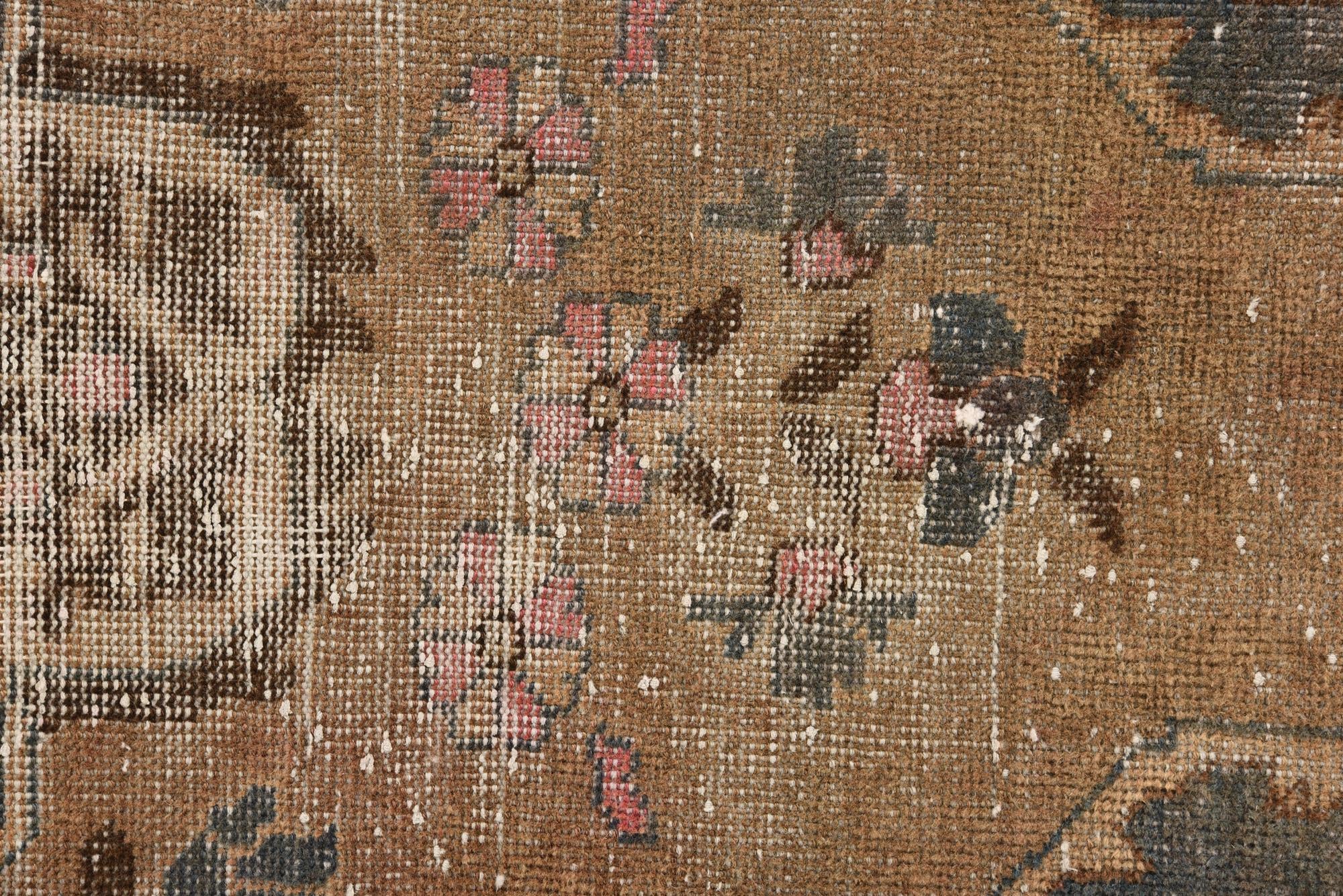 3' 2 x 6' 1 Hand Knotted Tabriz Persian Wool Runner Rug