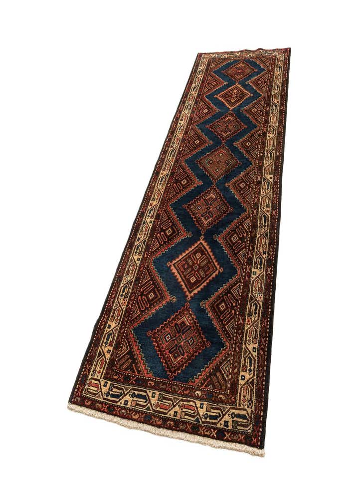 3' 11 x 10' 10 Tajabad Runner Rug