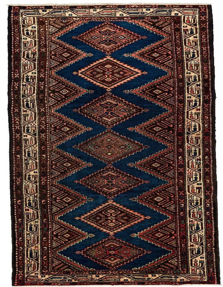 3' 11 x 10' 10 Tajabad Runner Rug