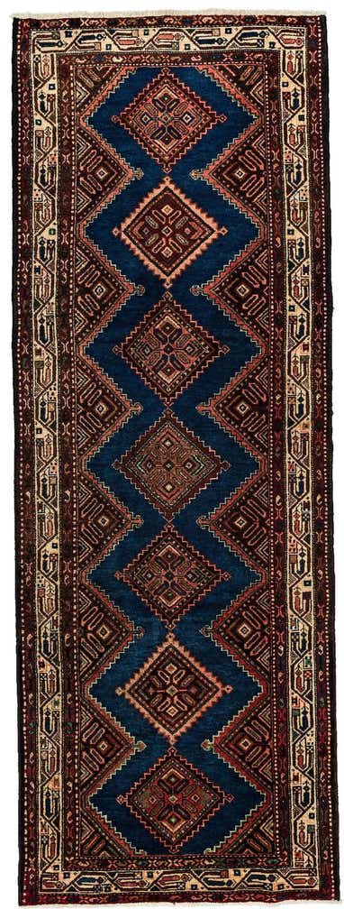 3' 11 x 10' 10 Tajabad Runner Rug