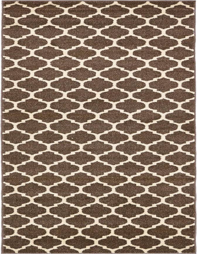 Detail image of 2' 7 x 8' Trellis Runner Rug