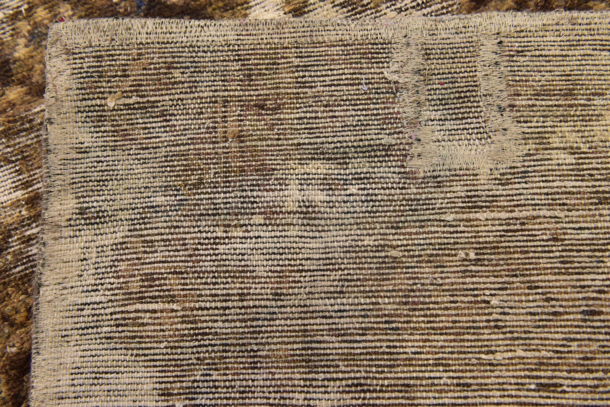 2' 8 x 8' 10 Hand Knotted Ultra Vintage Persian Wool Runner Rug