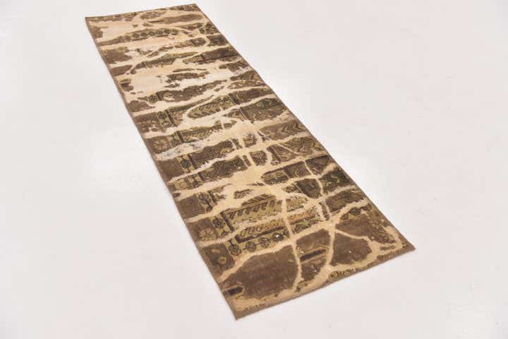 2' x 6' 2 Hand Knotted Ultra Vintage Persian Wool Runner Rug