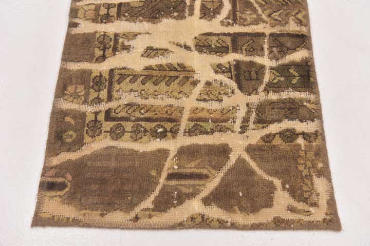 2' x 6' 2 Hand Knotted Ultra Vintage Persian Wool Runner Rug