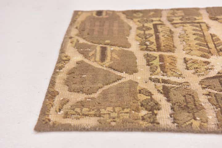 2' x 6' 2 Hand Knotted Ultra Vintage Persian Wool Runner Rug
