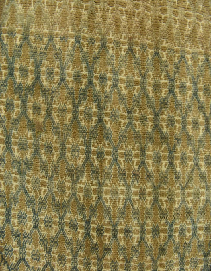 Detail image of 4' 4 x 10' 8  Hand Knotted Ultra Vintage Persian Wool Runner Rug