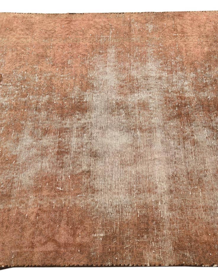 Detail image of 4' x 8'  Hand Knotted Ultra Vintage Persian Wool Runner Rug