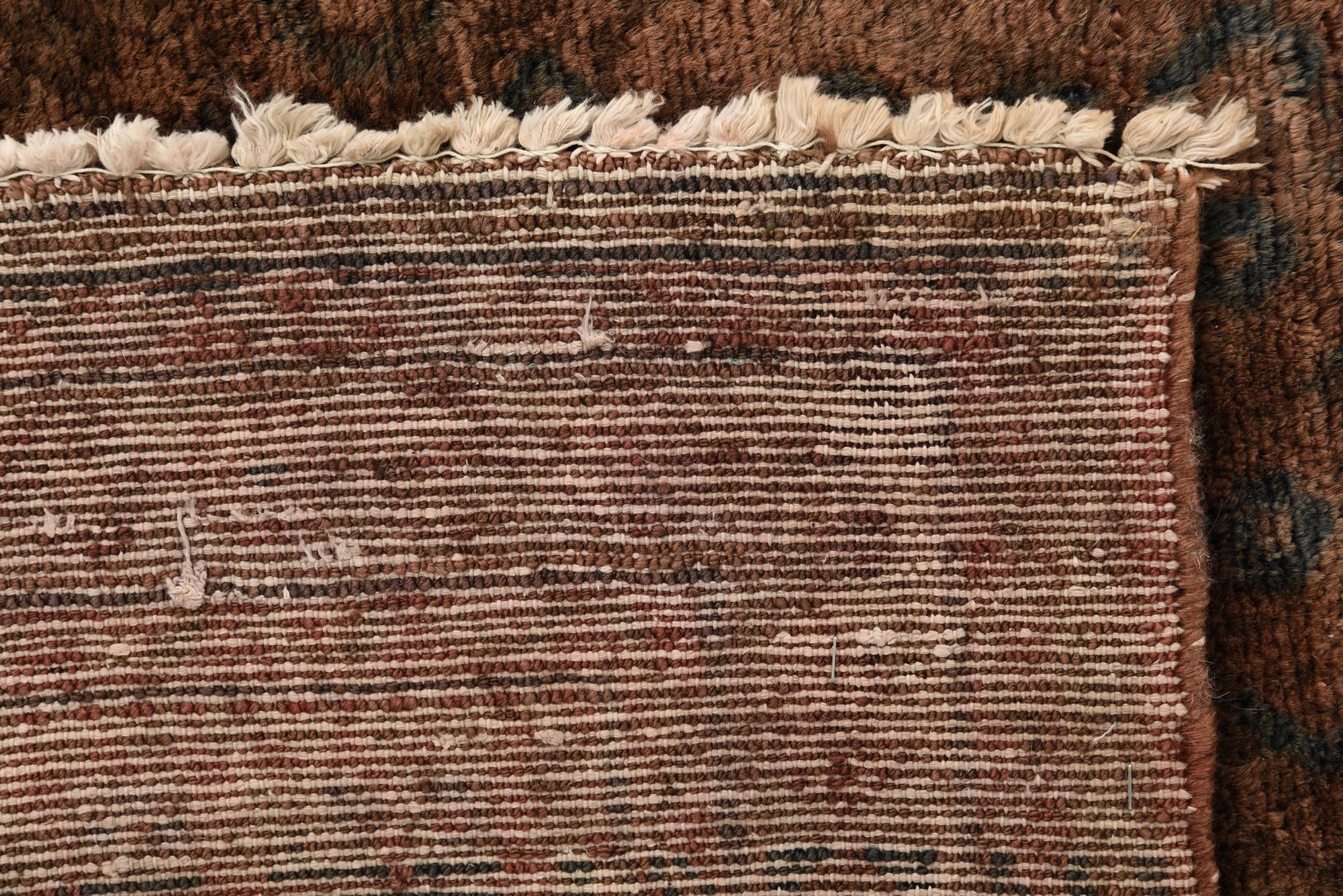 4' x 9' 3 Hand Knotted Ultra Vintage Persian Wool Runner Rug