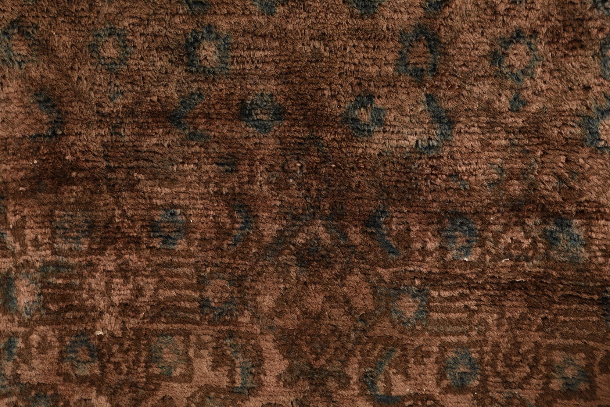 4' x 9' 3 Hand Knotted Ultra Vintage Persian Wool Runner Rug