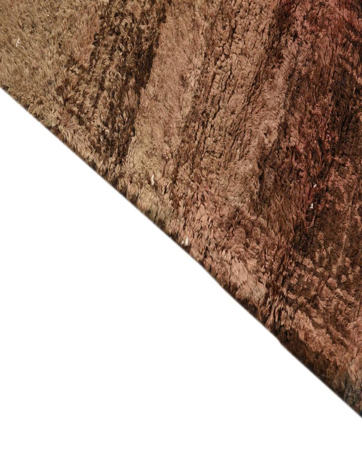 Detail image of 2' 5 x 5' 3  Hand Knotted Ultra Vintage Persian Wool Runner Rug