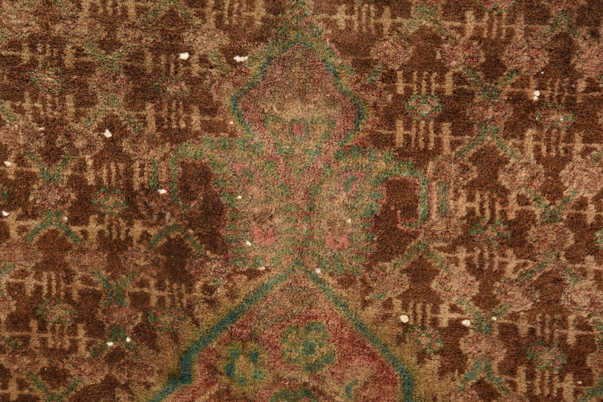 4' x 9' 3 Hand Knotted Ultra Vintage Persian Wool Runner Rug