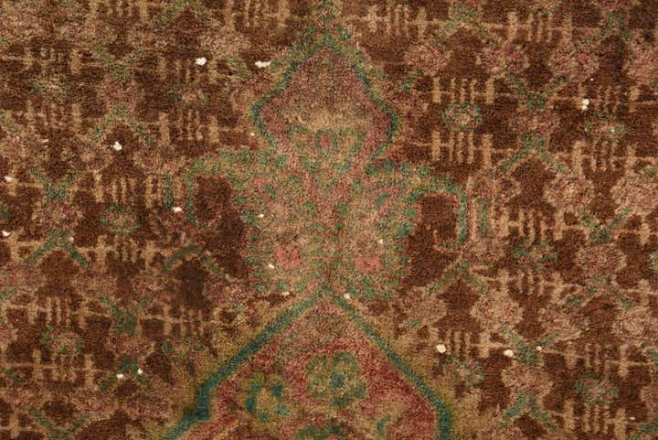 4' x 9' 3 Hand Knotted Ultra Vintage Persian Wool Runner Rug