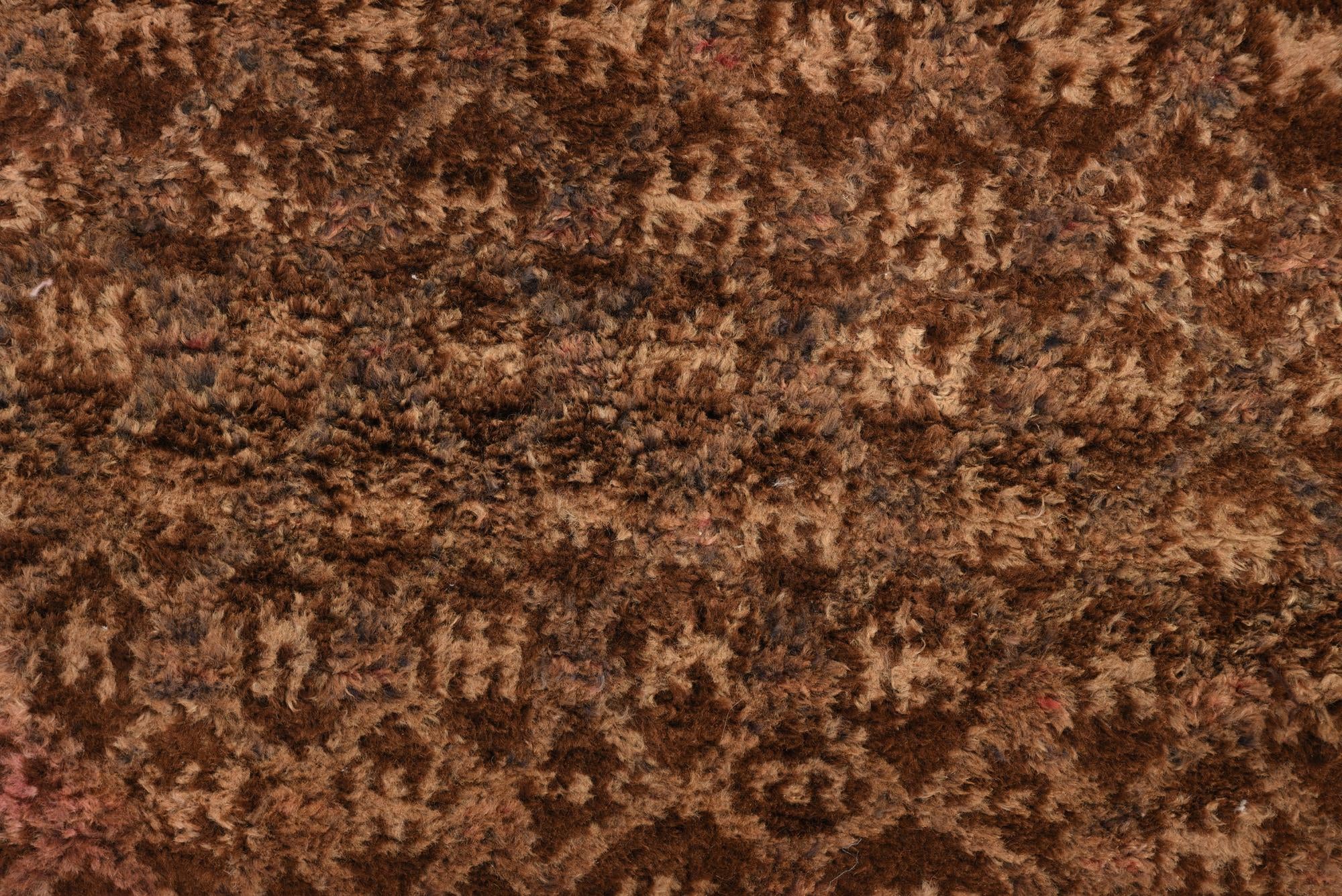 3' 9 x 8' 1 Hand Knotted Ultra Vintage Persian Wool Runner Rug