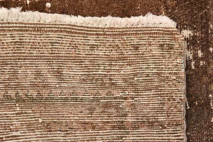 3' 4 x 10' Hand Knotted Ultra Vintage Persian Wool Runner Rug