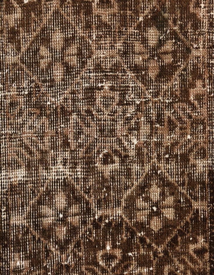 Detail image of 3' x 6'  Hand Knotted Ultra Vintage Persian Wool Runner Rug