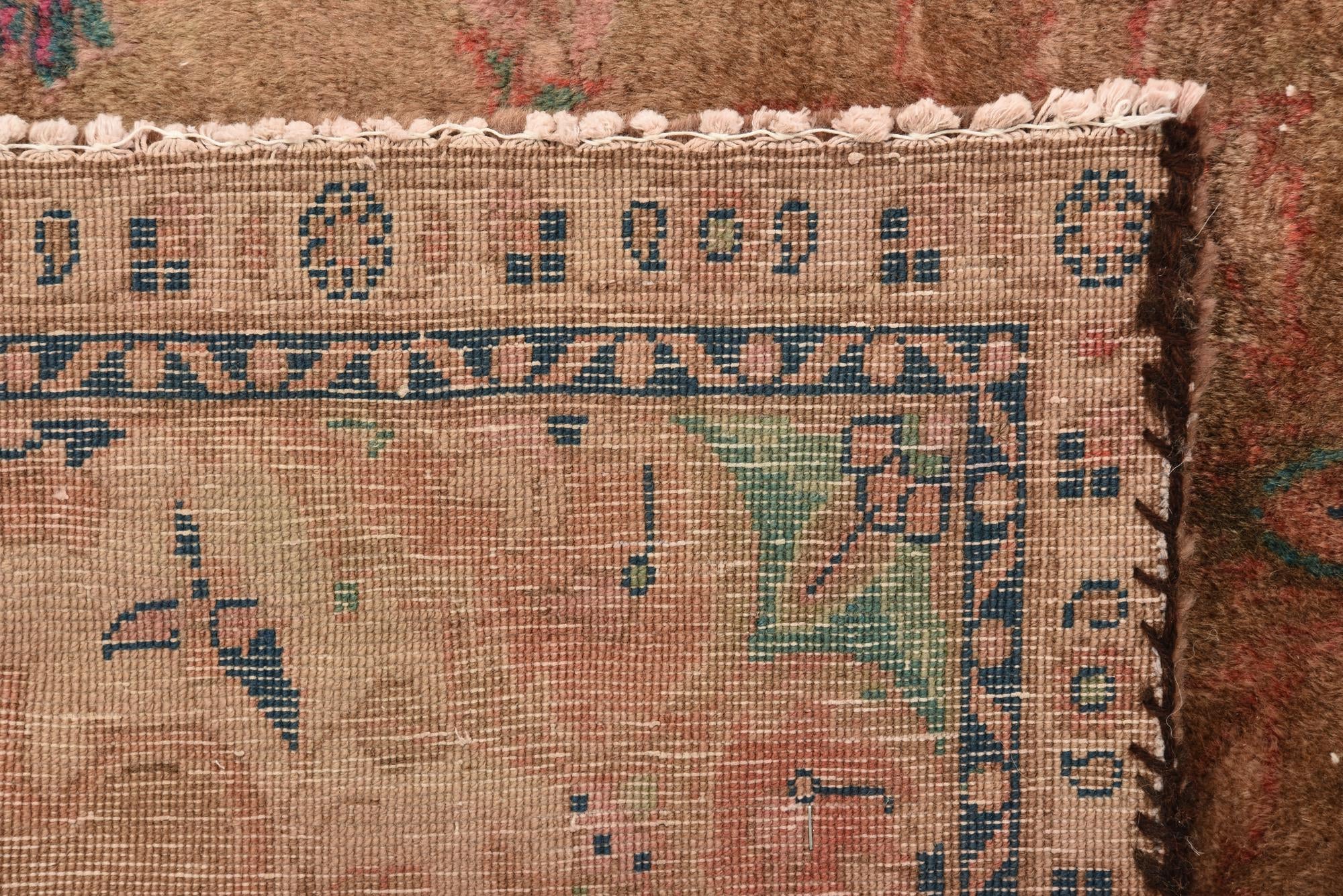 3' 10 x 7' 10 Hand Knotted Ultra Vintage Persian Wool Runner Rug