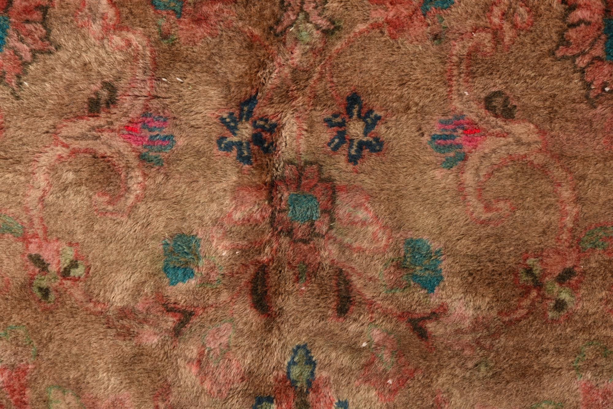 3' 10 x 7' 10 Hand Knotted Ultra Vintage Persian Wool Runner Rug