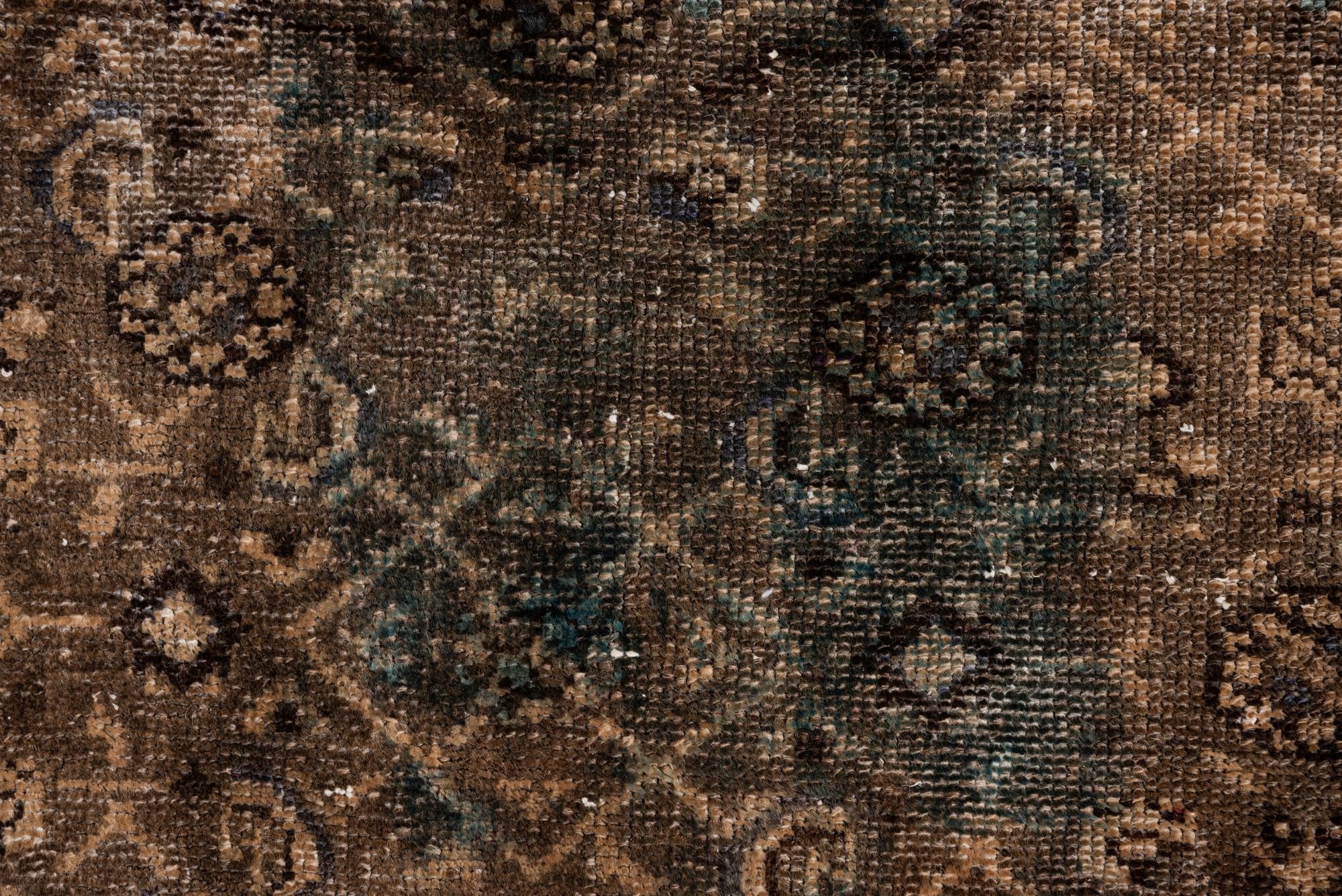 4' 4 x 8' 10 Hand Knotted Ultra Vintage Persian Wool Runner Rug