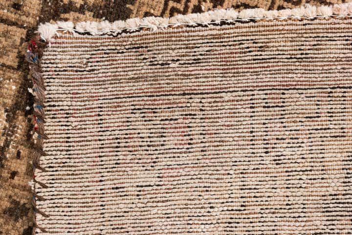 3' 5 x 10' 4 Hand Knotted Ultra Vintage Persian Wool Runner Rug