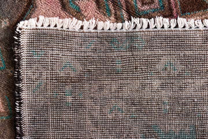 3' 4 x 6' 9 Hand Knotted Ultra Vintage Persian Wool Runner Rug