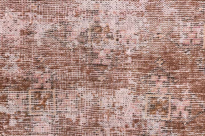 2' 4 x 5' 3 Hand Knotted Ultra Vintage Persian Wool Runner Rug