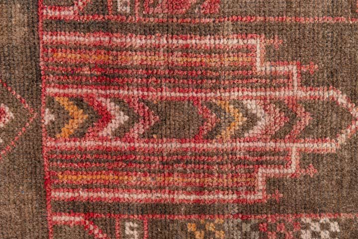 2' 3 x 4' 5 Hand Knotted Ultra Vintage Persian Wool Runner Rug