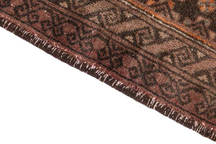 2' x 6' 6 Hand Knotted Ultra Vintage Persian Wool Runner Rug