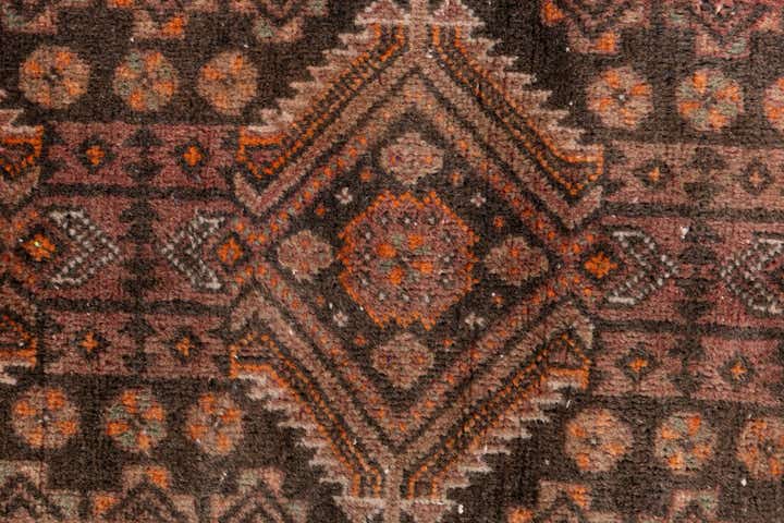 2' x 6' 6 Hand Knotted Ultra Vintage Persian Wool Runner Rug