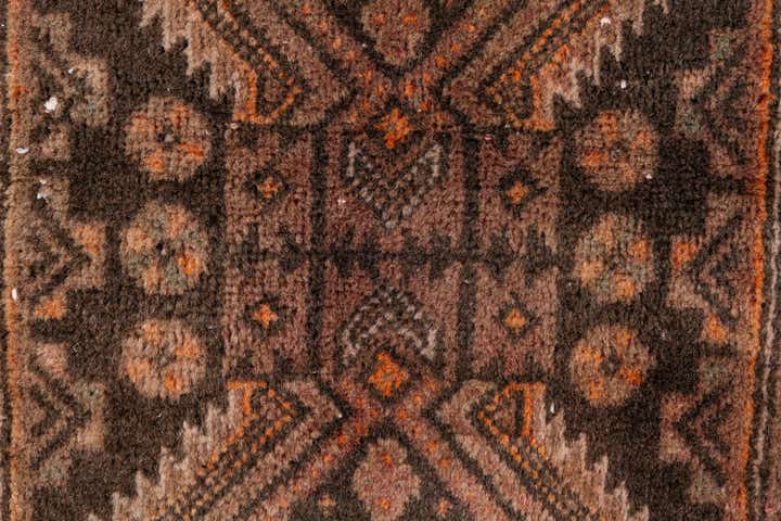 2' x 6' 6 Hand Knotted Ultra Vintage Persian Wool Runner Rug