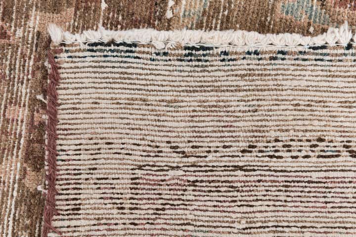 3' 5 x 9' 9 Hand Knotted Ultra Vintage Persian Wool Runner Rug