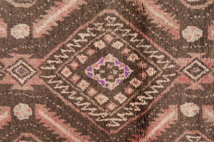 2' 6 x 5' 1 Hand Knotted Ultra Vintage Persian Wool Runner Rug